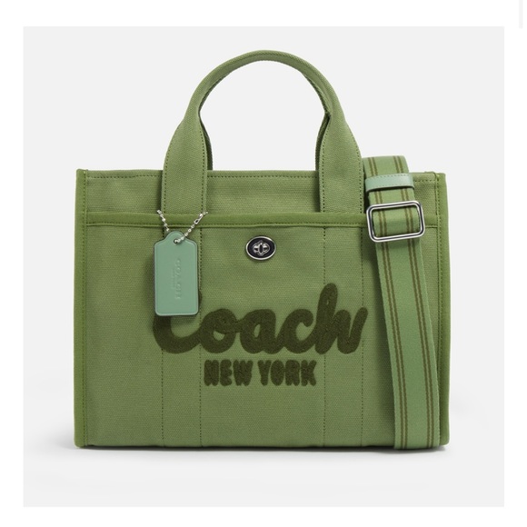 Coach - Medium Cargo Tote Bag Green - Picture 1 of 15